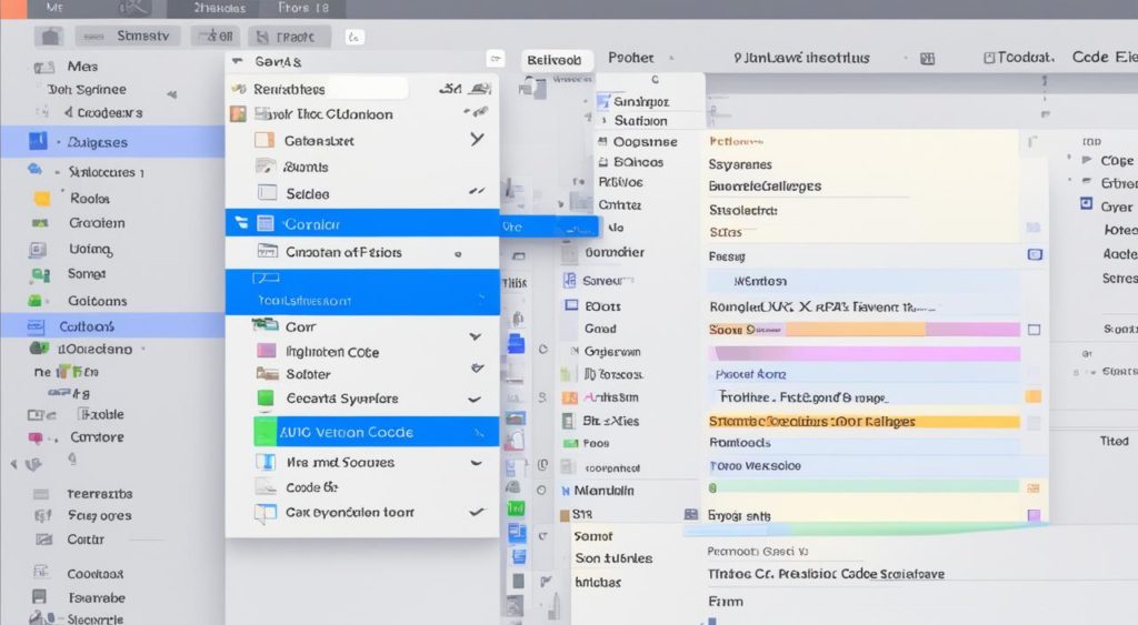 Xcode interface